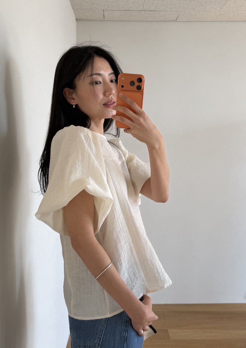 AMY GRACE-A韓國東大門代購女士新品26春夏休閑襯衫蕾絲衫AMY GRACE-A襯衫/蕾絲衫