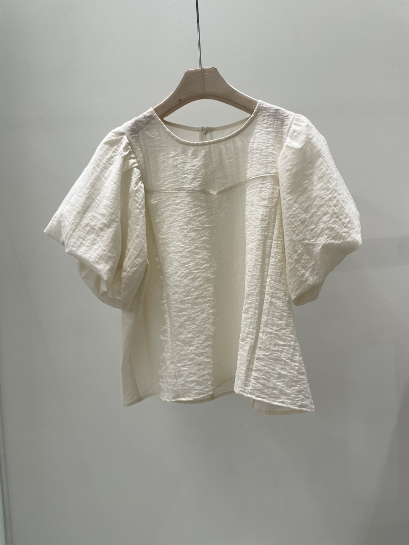 AMY GRACE-A韓國東大門代購女士新品26春夏休閑襯衫蕾絲衫AMY GRACE-A襯衫/蕾絲衫圖色1