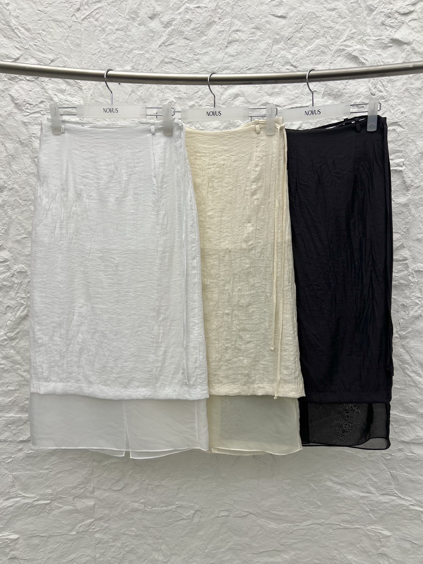 NOVUS韓國直郵實拍女士新款熱賣推薦人氣職業半身裙中短裙NOVUS半身裙/中短裙