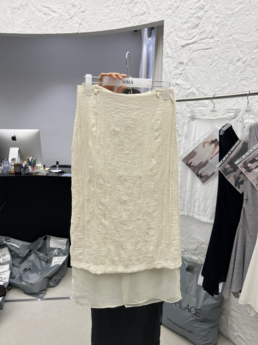 NOVUS韓國直郵實拍女士新款熱賣推薦人氣職業半身裙中短裙NOVUS半身裙/中短裙圖色2