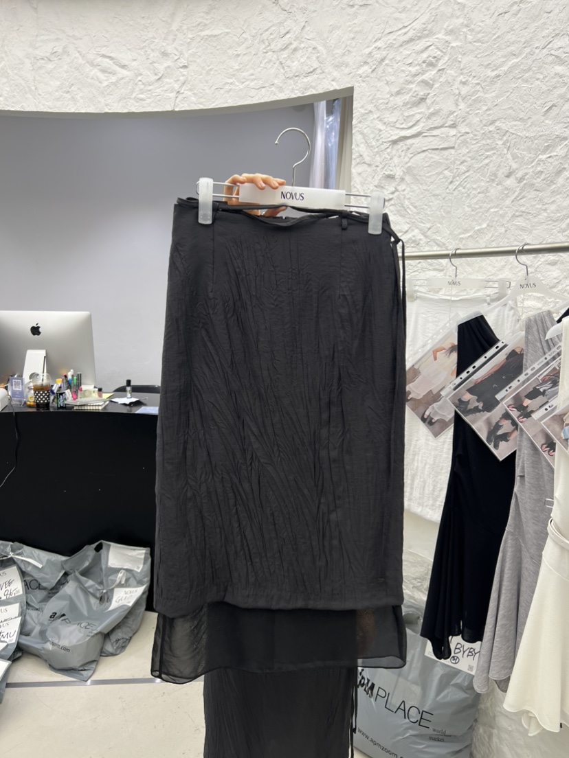 NOVUS韓國直郵實拍女士新款熱賣推薦人氣職業半身裙中短裙NOVUS半身裙/中短裙圖色3