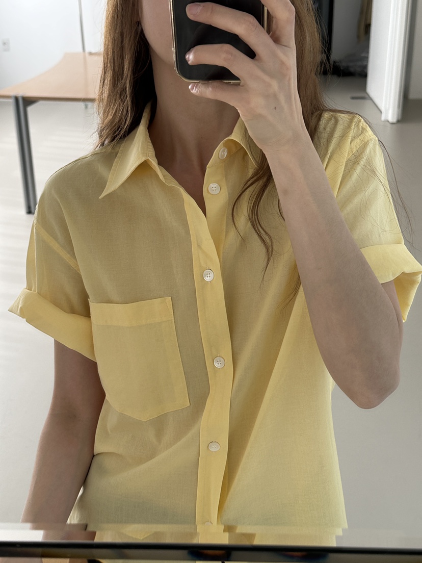 JEONG GAM STUDIOS韓國東大門代購女裝新款職業襯衫蕾絲衫JEONG GAM STUDIOS襯衫/蕾絲衫