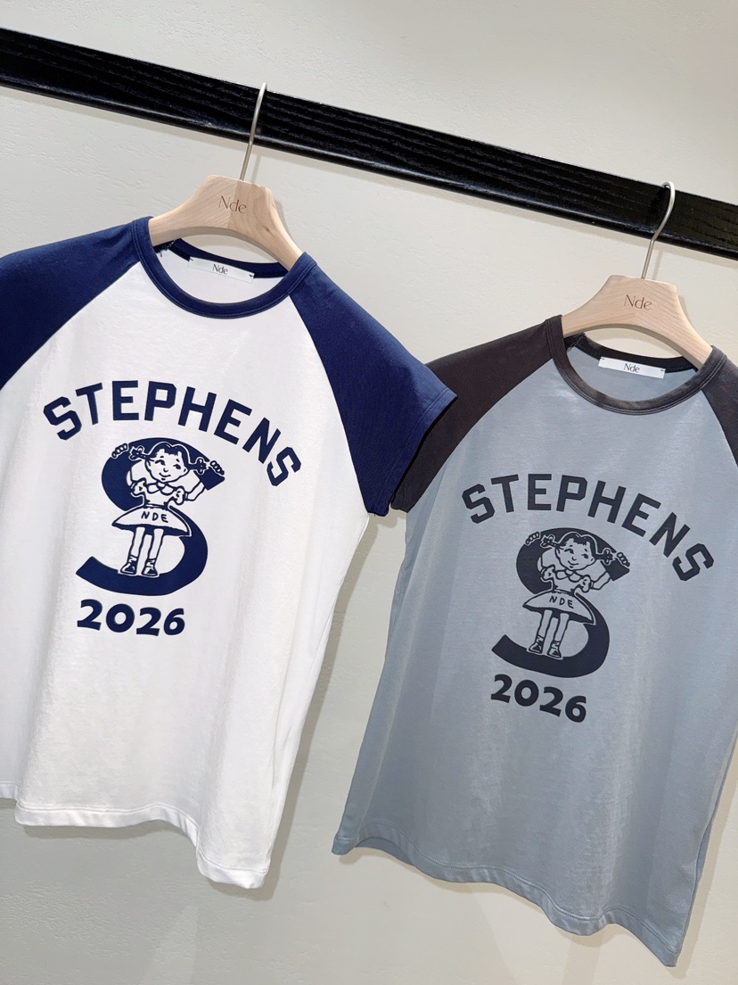 NDE韓國直郵女士新款推薦熱賣人氣26春夏職業時尚T恤插肩袖BOHEME_NDET恤