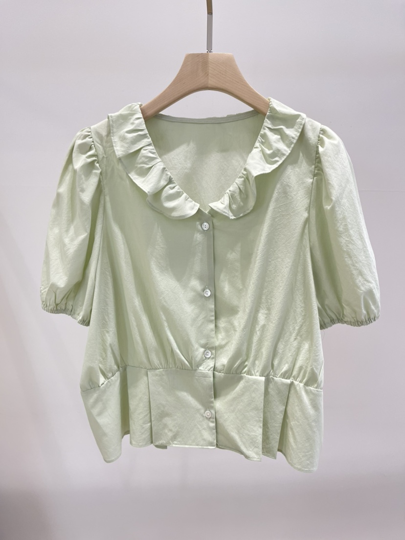 A P-STUDIO韓國直郵實拍女裝新品休閑26春夏襯衫蕾絲衫A P-STUDIO襯衫/蕾絲衫圖色2