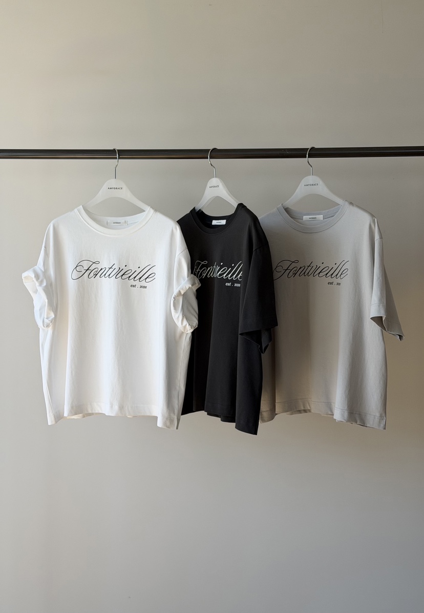 AMY GRACE-A韓國直郵實拍女士新款熱賣26春夏休閑推薦T恤AMY GRACE-AT恤