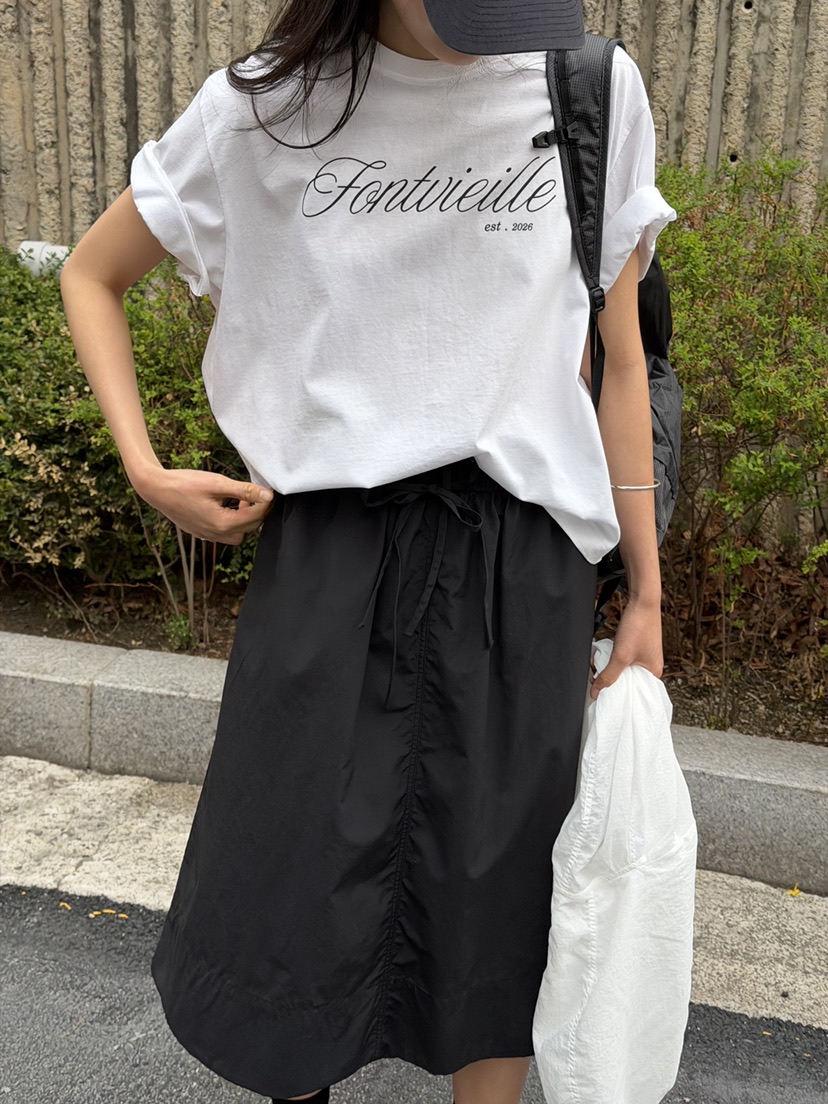 AMY GRACE-A韓國直郵實拍女士新款熱賣26春夏休閑推薦T恤AMY GRACE-AT恤