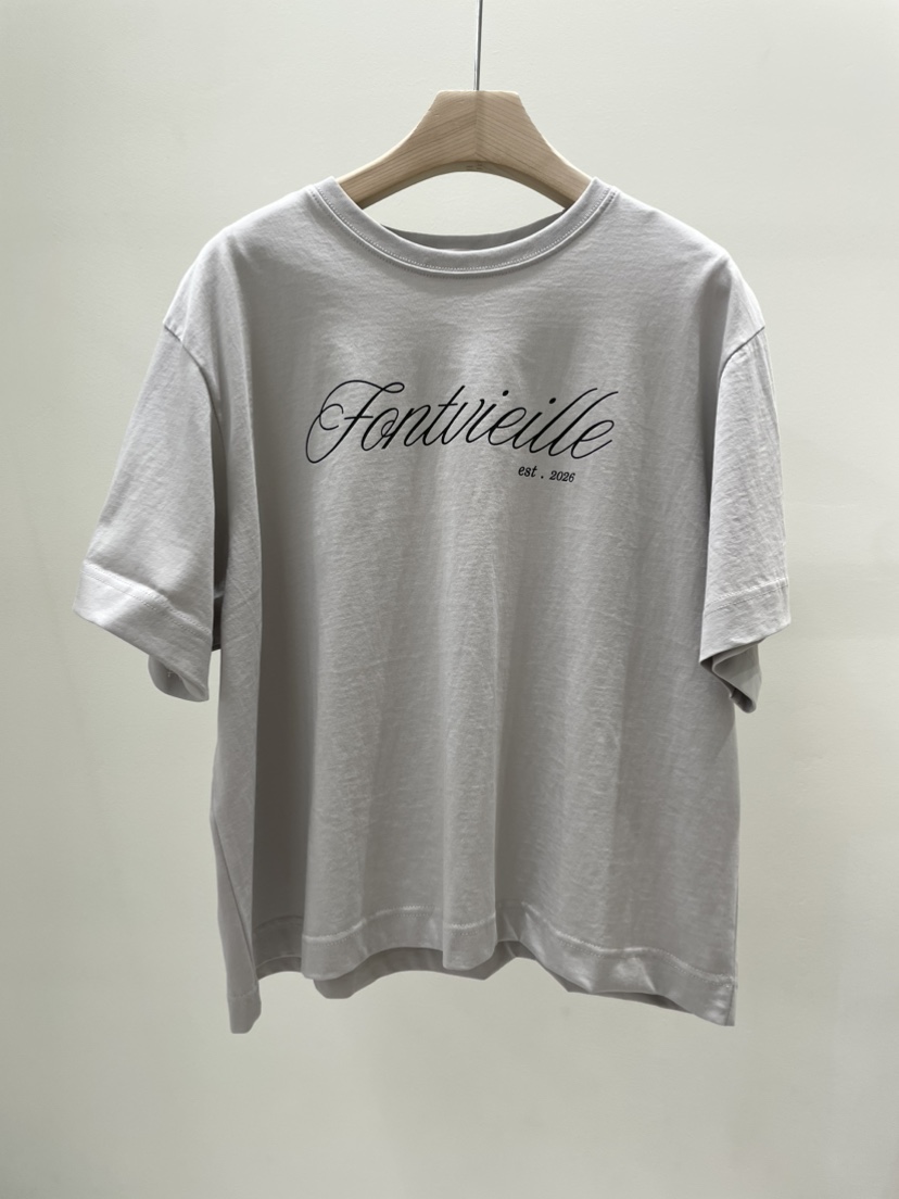 AMY GRACE-A韓國直郵實拍女士新款熱賣26春夏休閑推薦T恤AMY GRACE-AT恤圖色3