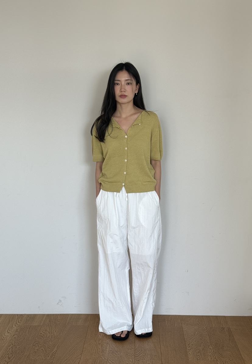 AMY GRACE-A韓國東大門直郵女士新款人氣休閑休閑褲褶皺AMY GRACE-A休閑褲