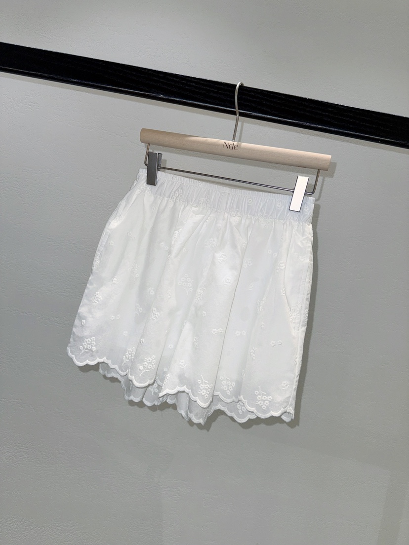 NDE韓國東大門直郵女士新品時尚休閑職業人氣熱賣短褲蕾絲BOHEME_NDE短褲