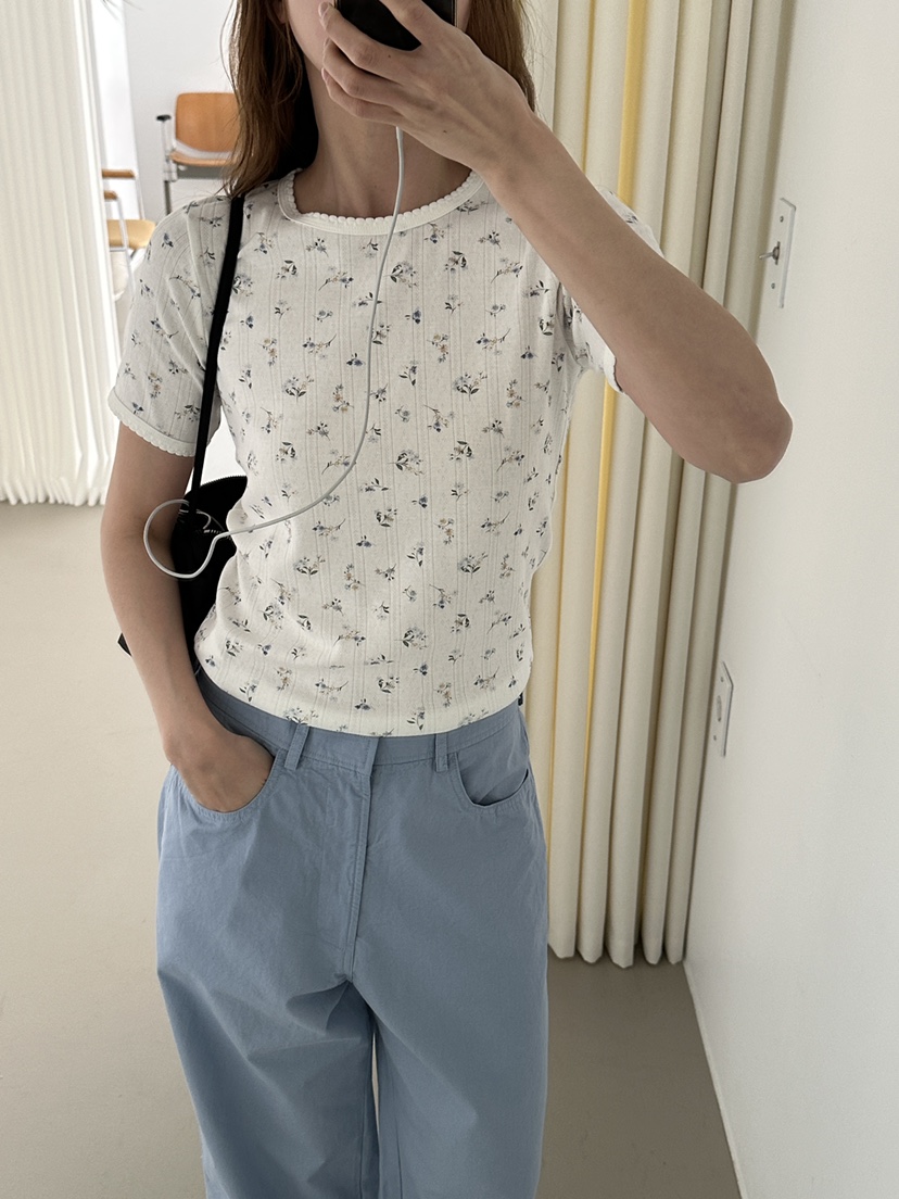 JEONG GAM STUDIOS韓國東大門直郵女裝新品26春夏時尚T恤JEONG GAM STUDIOST恤