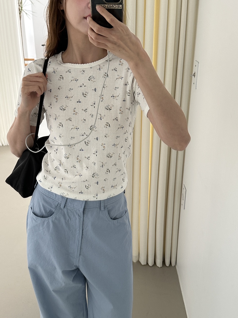 JEONG GAM STUDIOS韓國東大門直郵女裝新品26春夏時尚T恤JEONG GAM STUDIOST恤