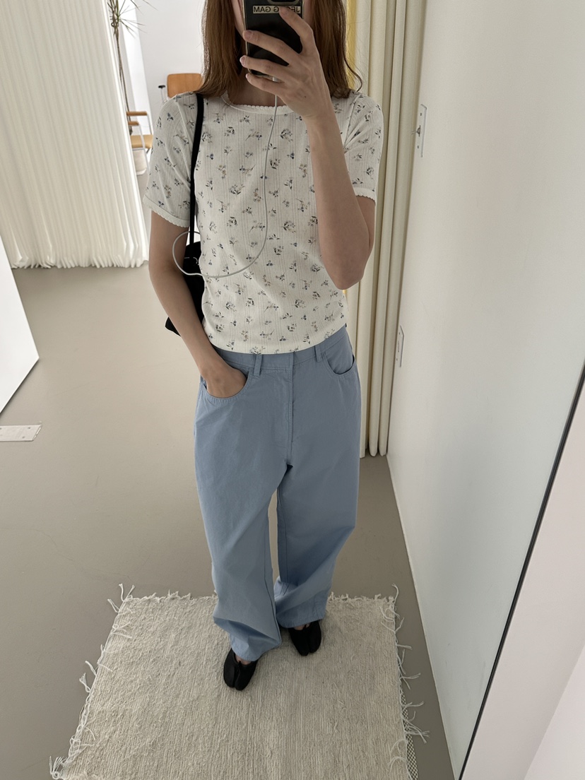 JEONG GAM STUDIOS韓國東大門直郵女裝新品26春夏時尚T恤JEONG GAM STUDIOST恤