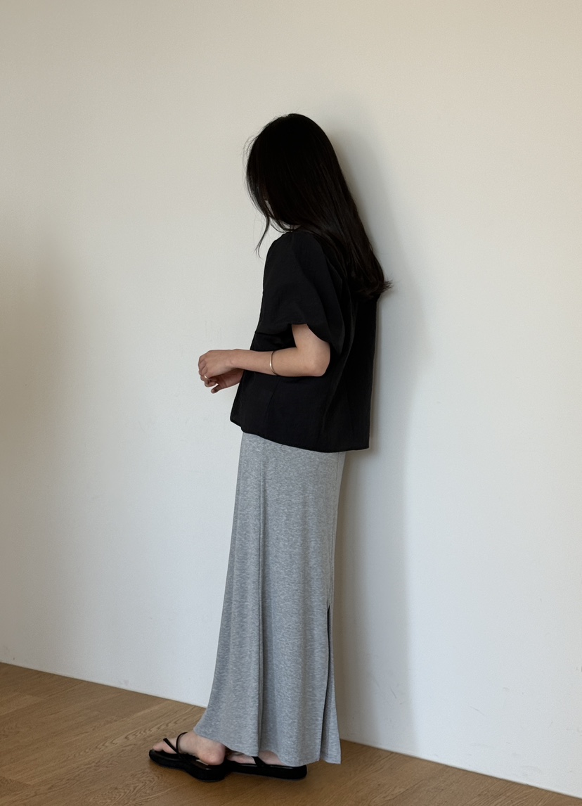 AMY GRACE-A韓國代購女士新款熱賣時尚人氣職業長裙人造絲AMY GRACE-A長裙