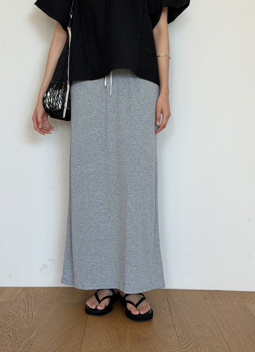 AMY GRACE-A韓國代購女士新款熱賣時尚人氣職業長裙人造絲AMY GRACE-A長裙