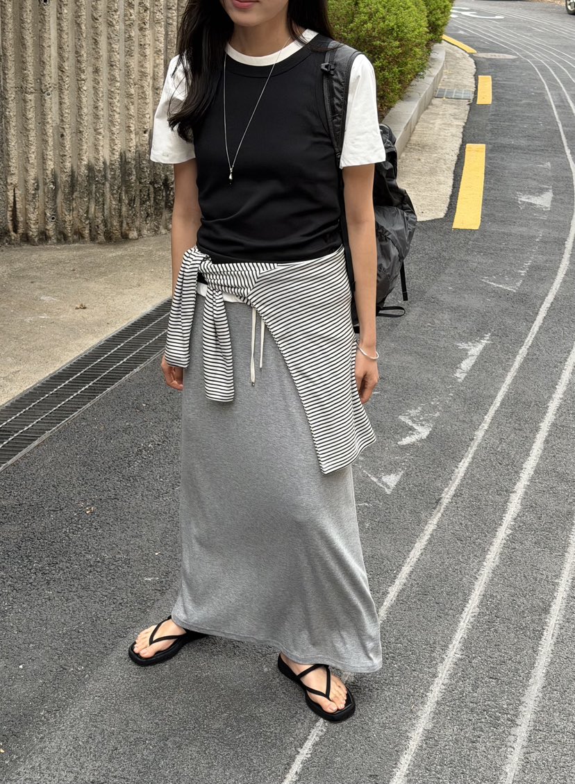 AMY GRACE-A韓國代購女士新款熱賣時尚人氣職業長裙人造絲AMY GRACE-A長裙