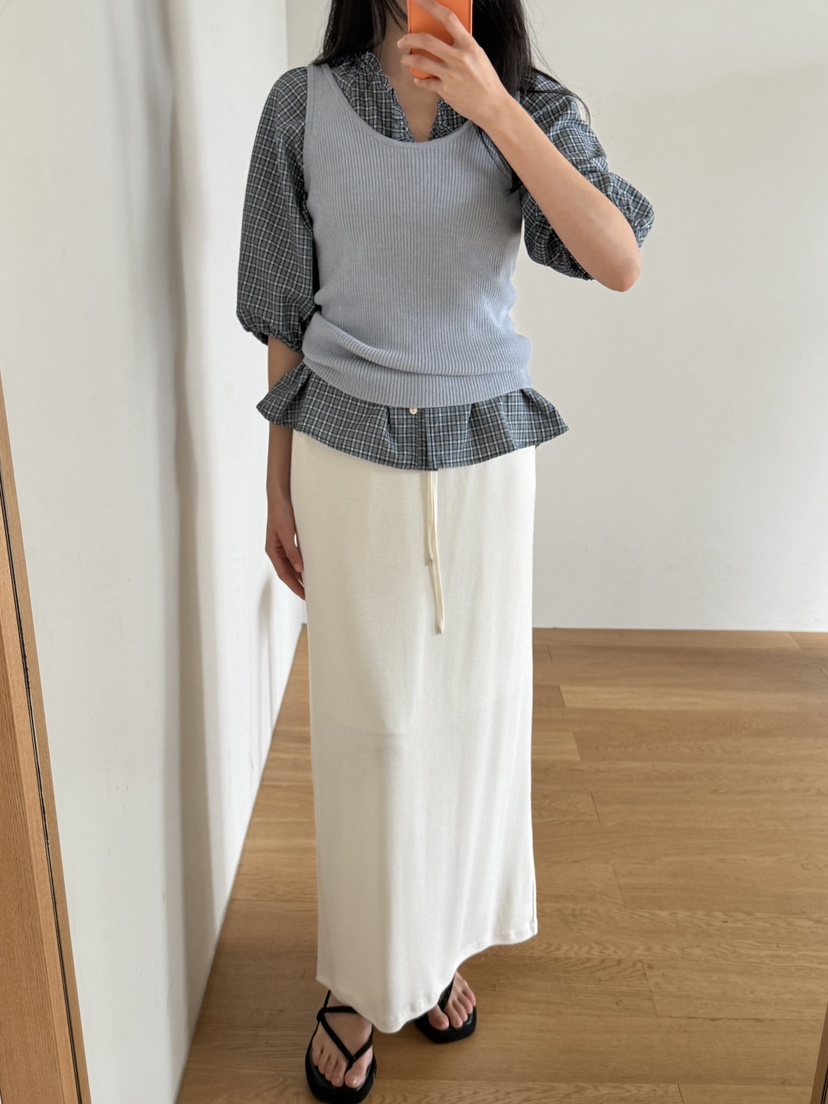 AMY GRACE-A韓國代購女士新款熱賣時尚人氣職業長裙人造絲AMY GRACE-A長裙