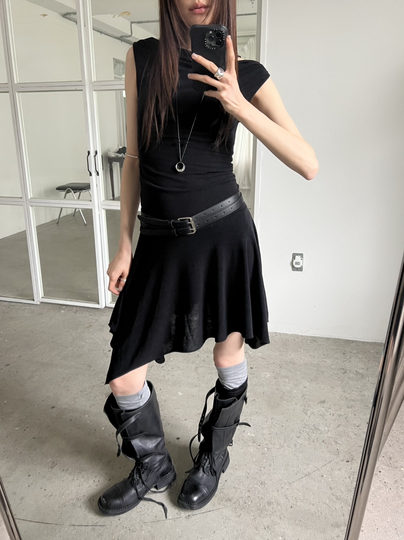 NOVUS韓國代購女裝新品休閑時尚人氣推薦熱賣26春夏連衣裙NOVUS連衣裙