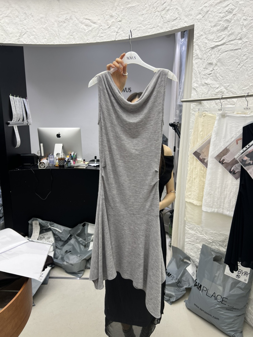 NOVUS韓國代購女裝新品休閑時尚人氣推薦熱賣26春夏連衣裙NOVUS連衣裙圖色2