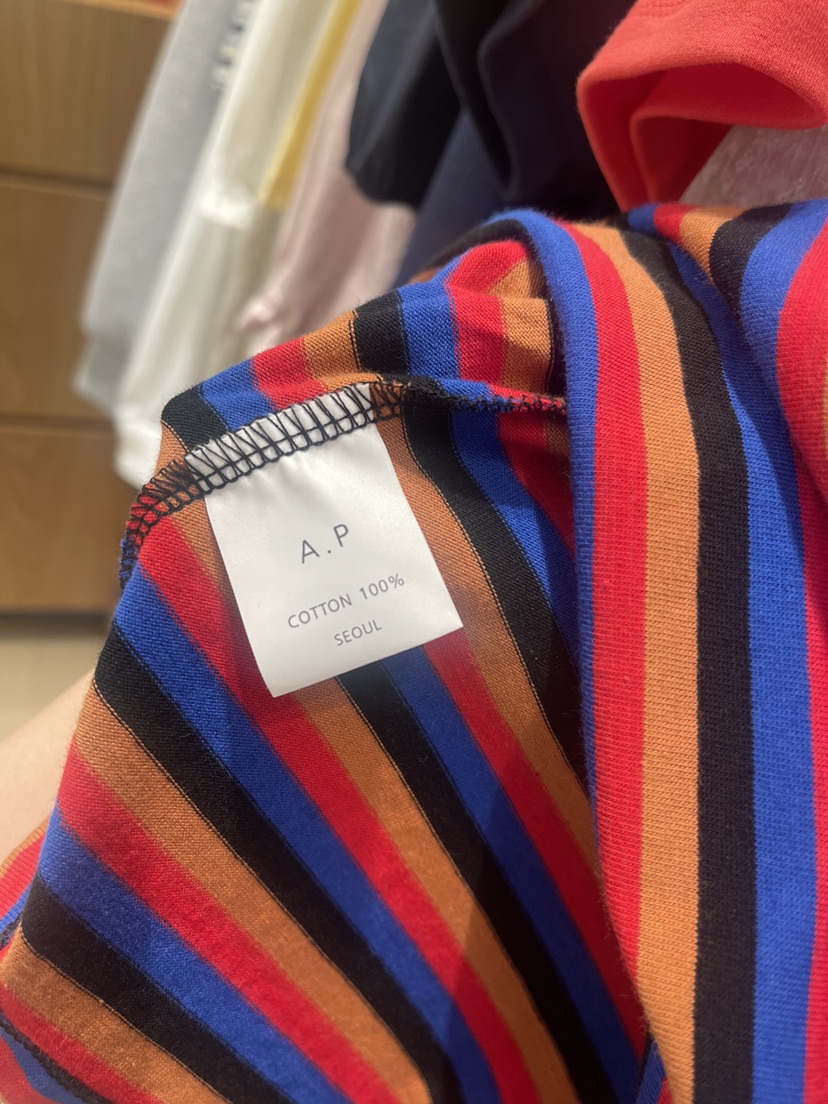 A P-STUDIO韓國東大門代購女士新品熱賣時尚人氣26春夏T恤A P-STUDIOT恤