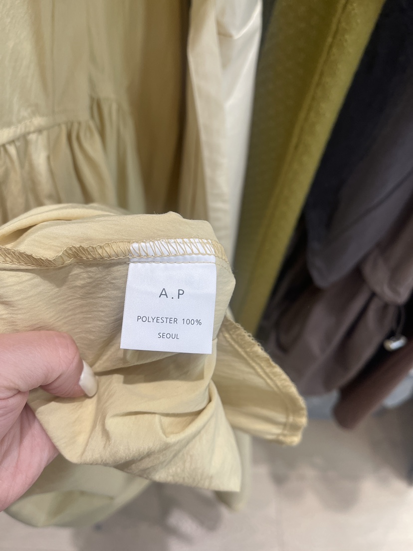 A P-STUDIO韓國直郵女裝新品職業熱賣26春夏時尚連衣裙A P-STUDIO連衣裙