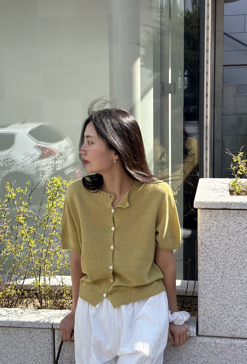 AMY GRACE-A韓國直郵實拍女裝新品休閑職業推薦26春夏針織衫AMY GRACE-A針織衫