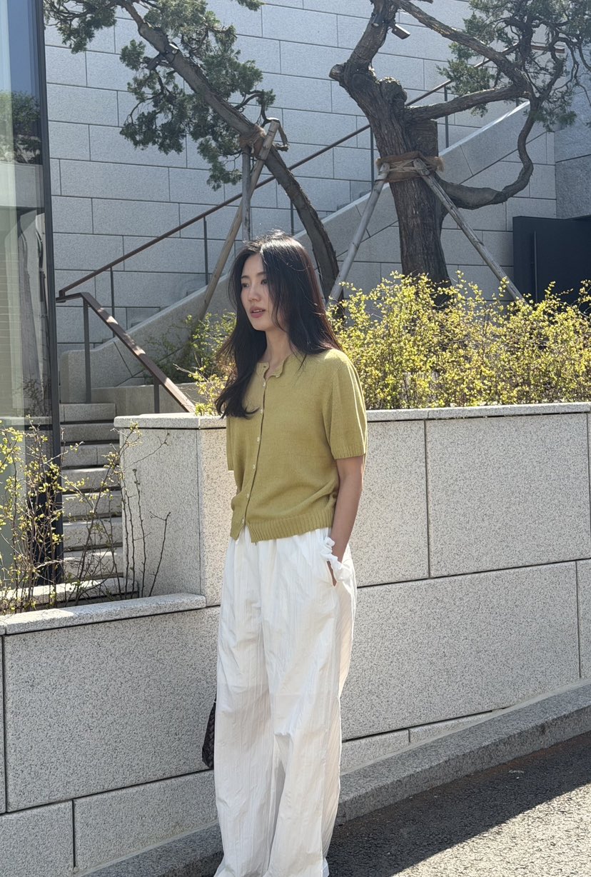 AMY GRACE-A韓國直郵實拍女裝新品休閑職業推薦26春夏針織衫AMY GRACE-A針織衫