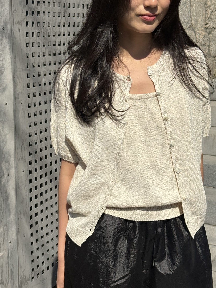 AMY GRACE-A韓國直郵實拍女裝新品休閑職業推薦26春夏針織衫AMY GRACE-A針織衫