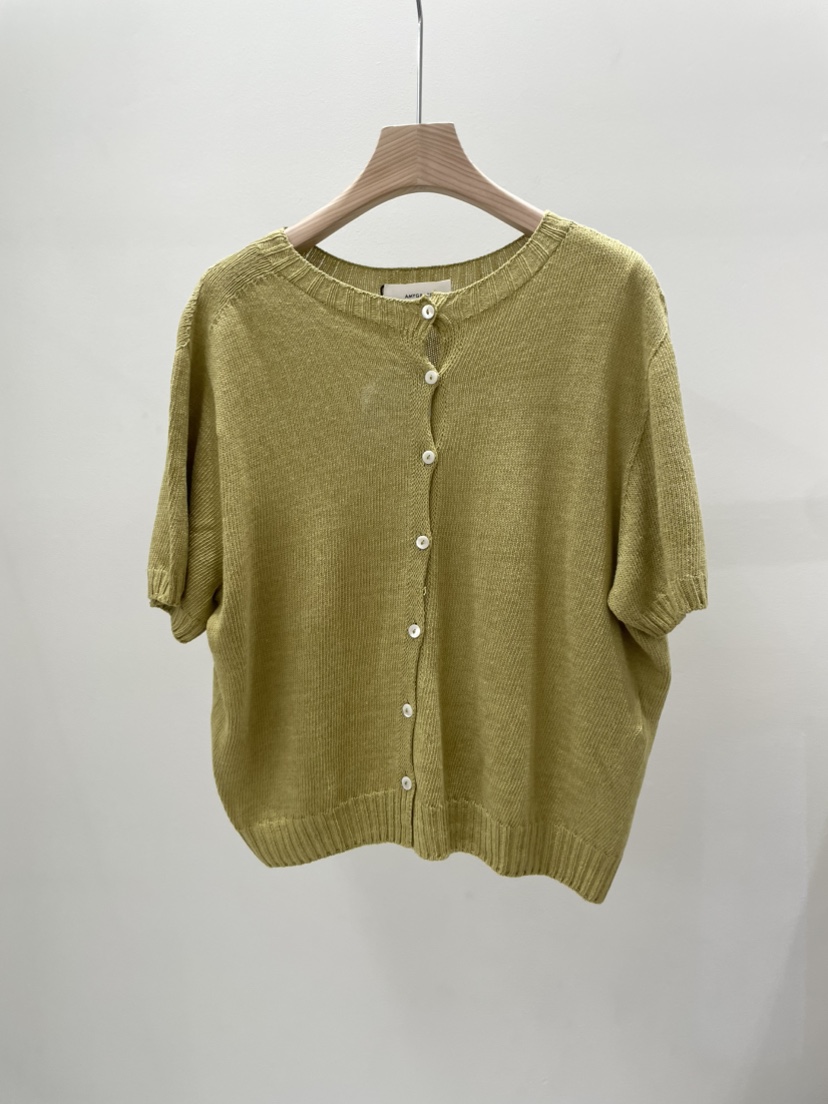 AMY GRACE-A韓國直郵實拍女裝新品休閑職業推薦26春夏針織衫AMY GRACE-A針織衫圖色2