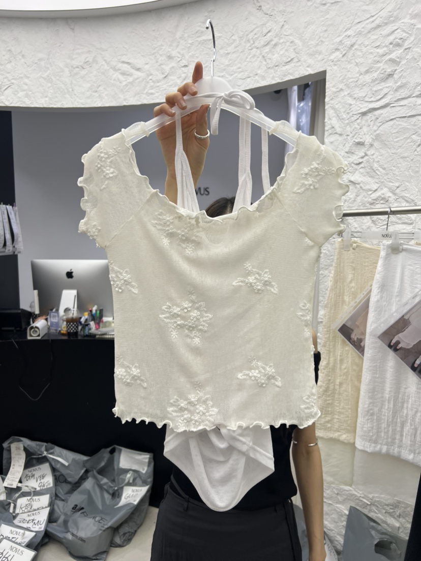 NOVUS韓國代購女裝新款推薦休閑熱賣26春夏職業時尚吊帶背心NOVUS吊帶/背心