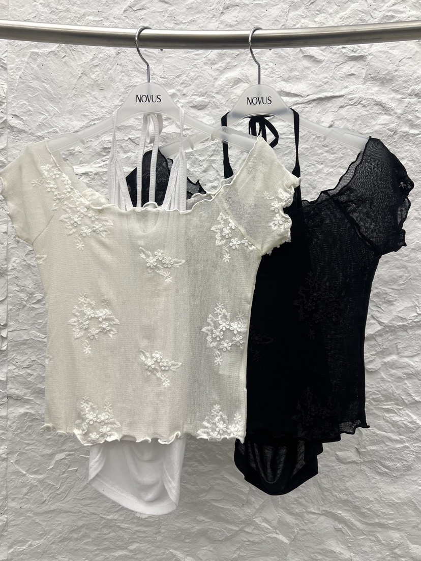 NOVUS韓國代購女裝新款推薦休閑熱賣26春夏職業時尚吊帶背心NOVUS吊帶/背心