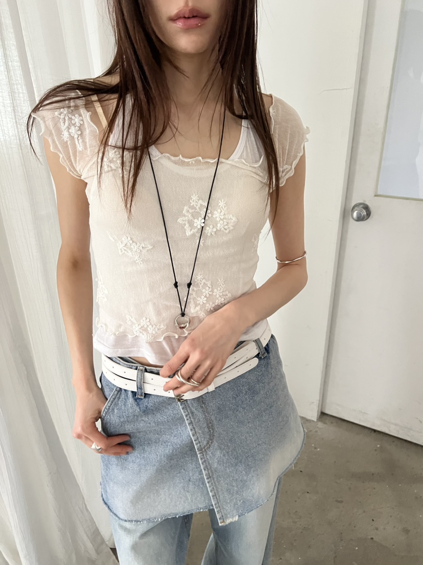 NOVUS韓國代購女裝新款推薦休閑熱賣26春夏職業時尚吊帶背心NOVUS吊帶/背心