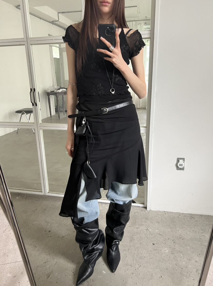 NOVUS韓國代購女裝新款推薦休閑熱賣26春夏職業時尚吊帶背心NOVUS吊帶/背心