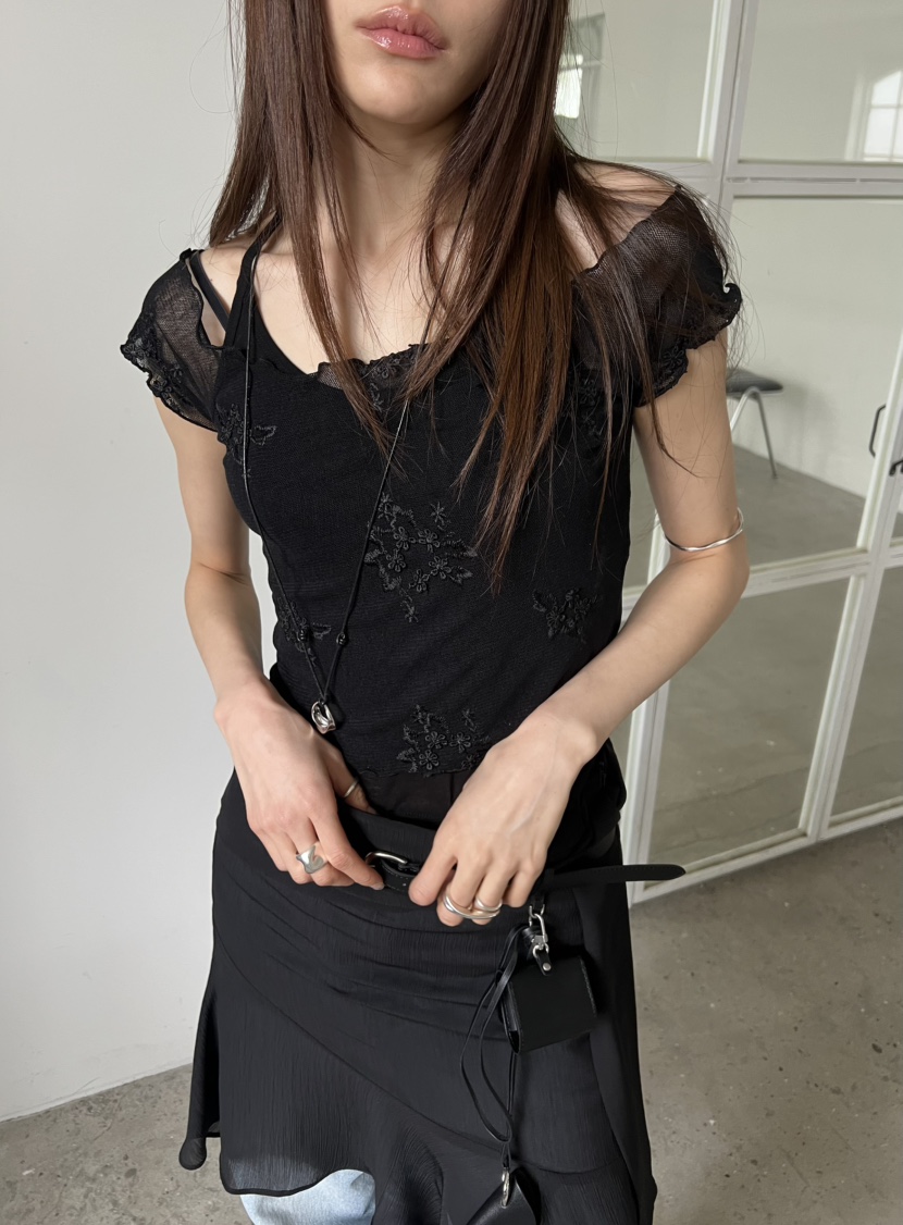 NOVUS韓國代購女裝新款推薦休閑熱賣26春夏職業時尚吊帶背心NOVUS吊帶/背心