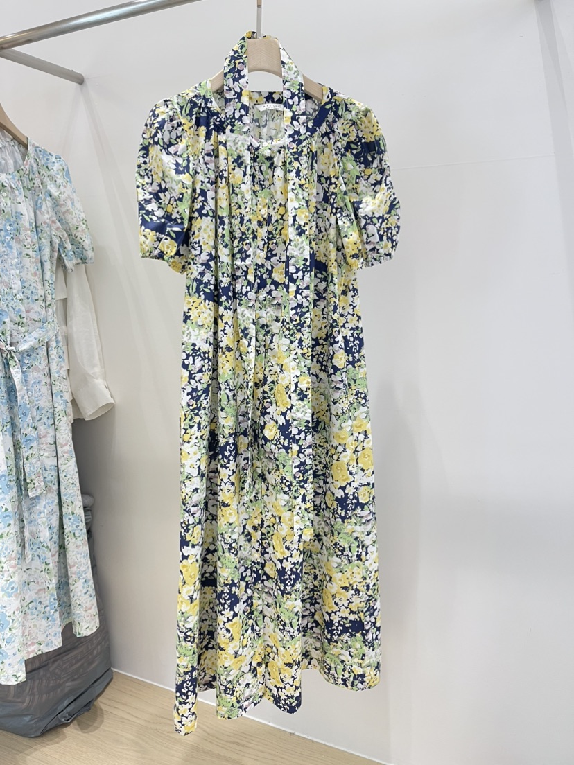 A P-STUDIO韓國東大門代購女裝新款人氣熱賣連衣裙含腰帶A P-STUDIO連衣裙圖色2