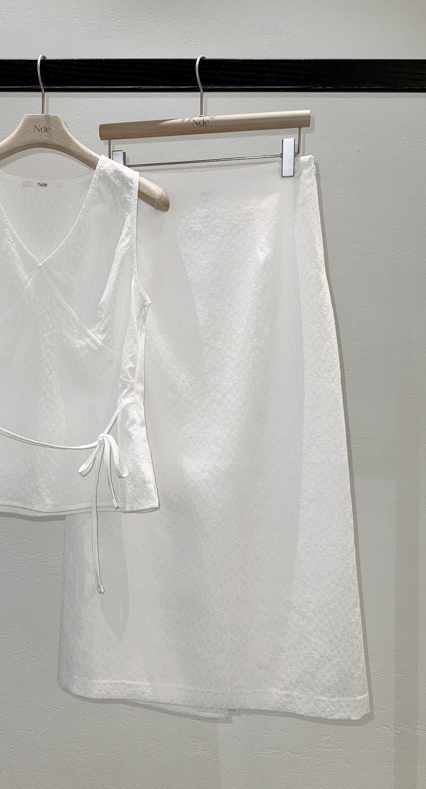 NDE韓國直郵女士新品時尚職業推薦休閑26春夏半身裙中短裙BOHEME_NDE半身裙/中短裙