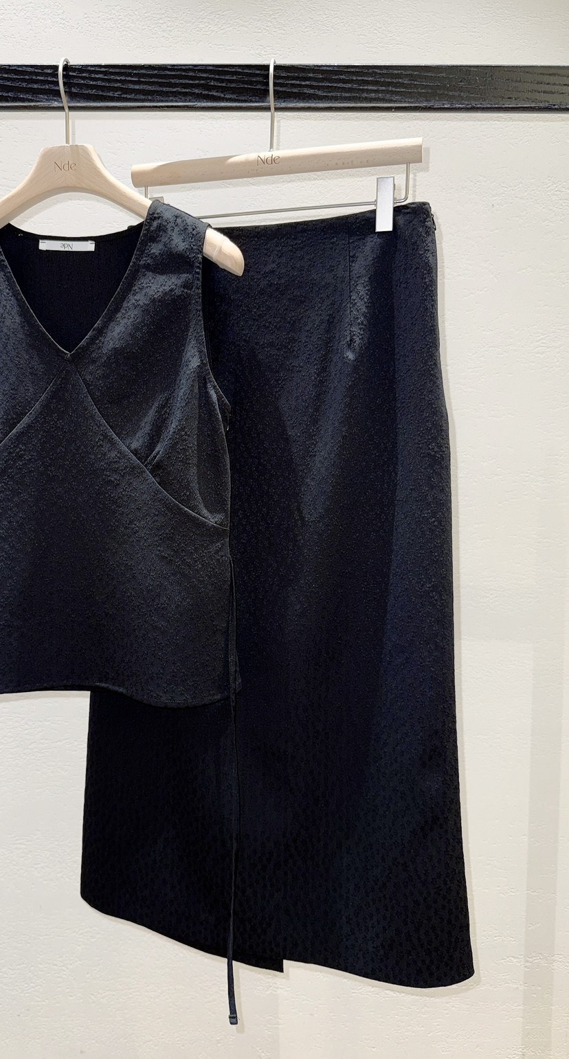 NDE韓國直郵女士新品時尚職業推薦休閑26春夏半身裙中短裙BOHEME_NDE半身裙/中短裙