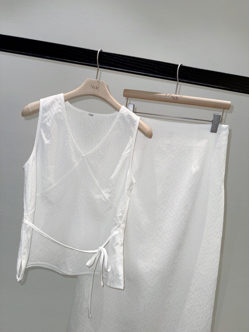 NDE韓國直郵女士新品時尚職業推薦休閑26春夏半身裙中短裙BOHEME_NDE半身裙/中短裙