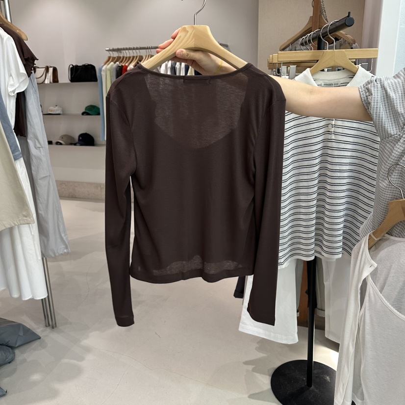 ANDMORE BUTTON韓國東大門直郵女士新款熱賣套裝套裝開衫ANDMORE BUTTON套裝