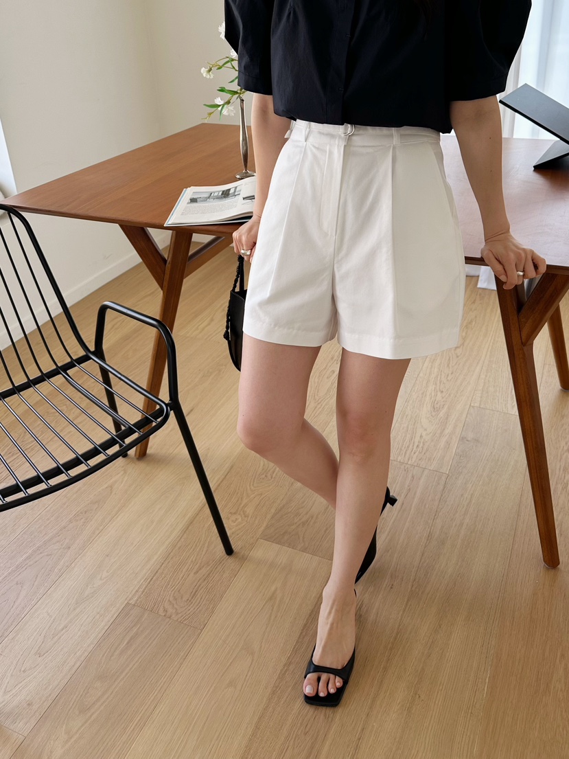 2ND GATE韓國東大門代購女士新品休閑推薦人氣短褲含腰帶2ND GATE短褲