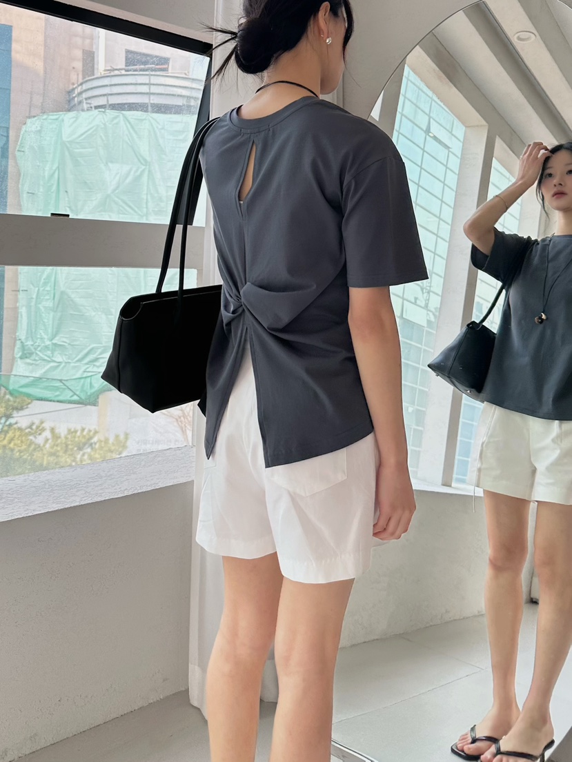 2ND GATE韓國東大門代購女士新品休閑推薦人氣短褲含腰帶2ND GATE短褲