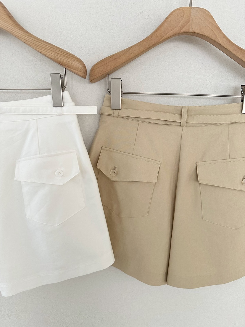 2ND GATE韓國東大門代購女士新品休閑推薦人氣短褲含腰帶2ND GATE短褲