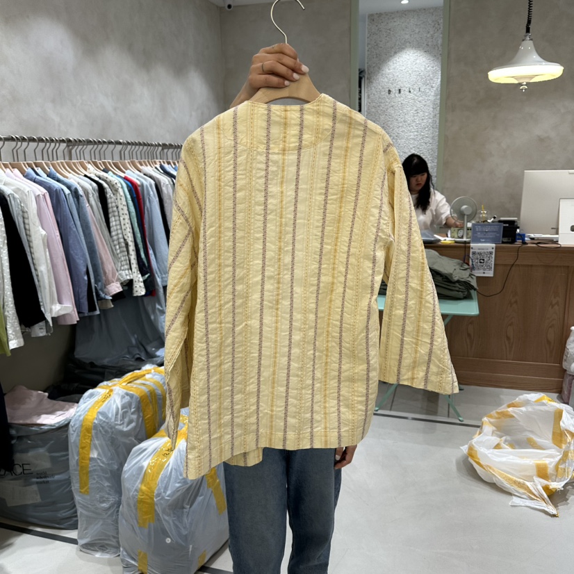 DELI JENNY韓國代購女裝新品時尚職業休閑人氣襯衫蕾絲衫DELI JENNY襯衫/蕾絲衫