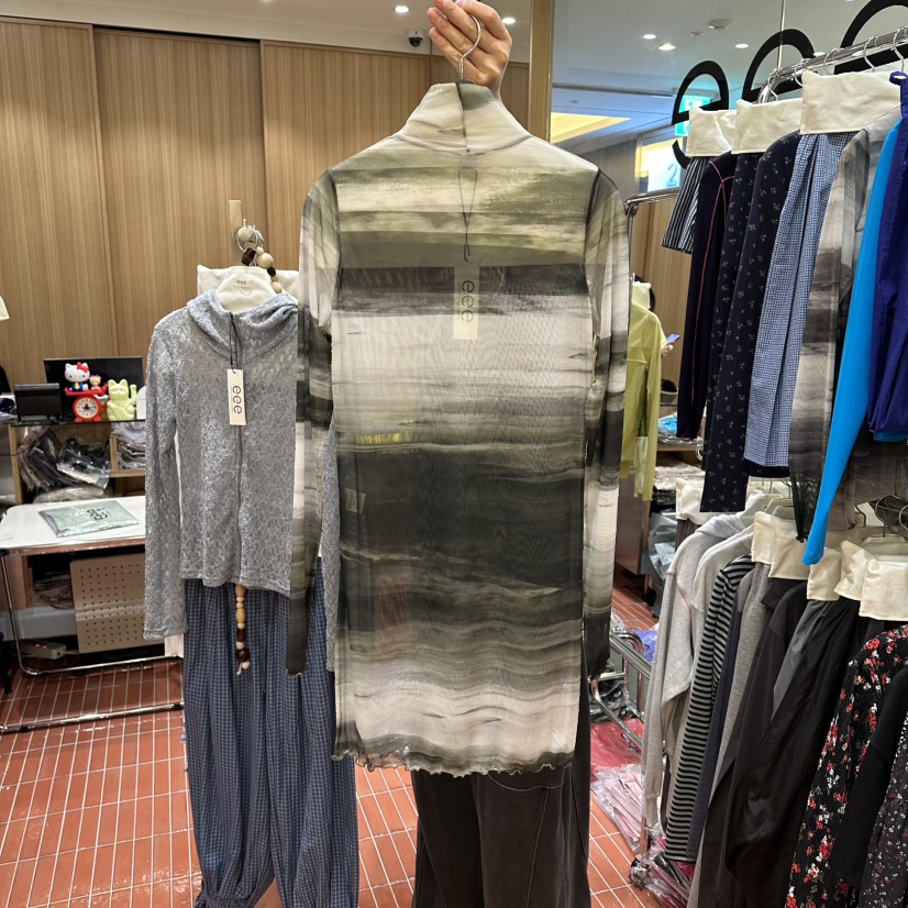 EEE韓國直郵實拍女裝新款26春夏推薦人氣熱賣時尚連衣裙透視EEE連衣裙