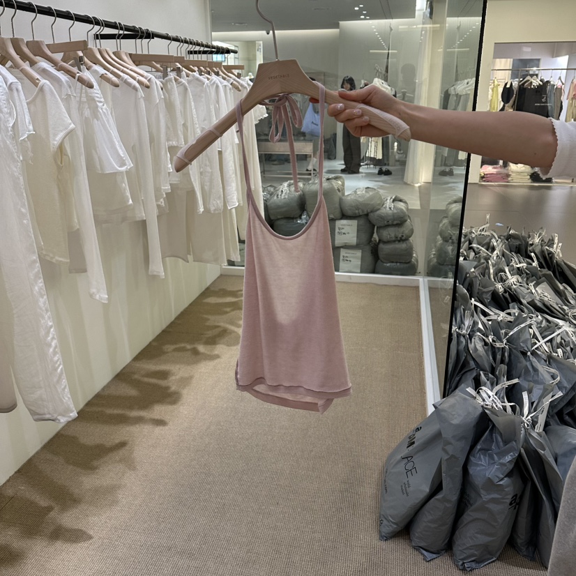 VEGETABLE韓國直郵女士新款職業推薦人氣26春夏熱賣吊帶背心VEGETABLE吊帶/背心圖色2