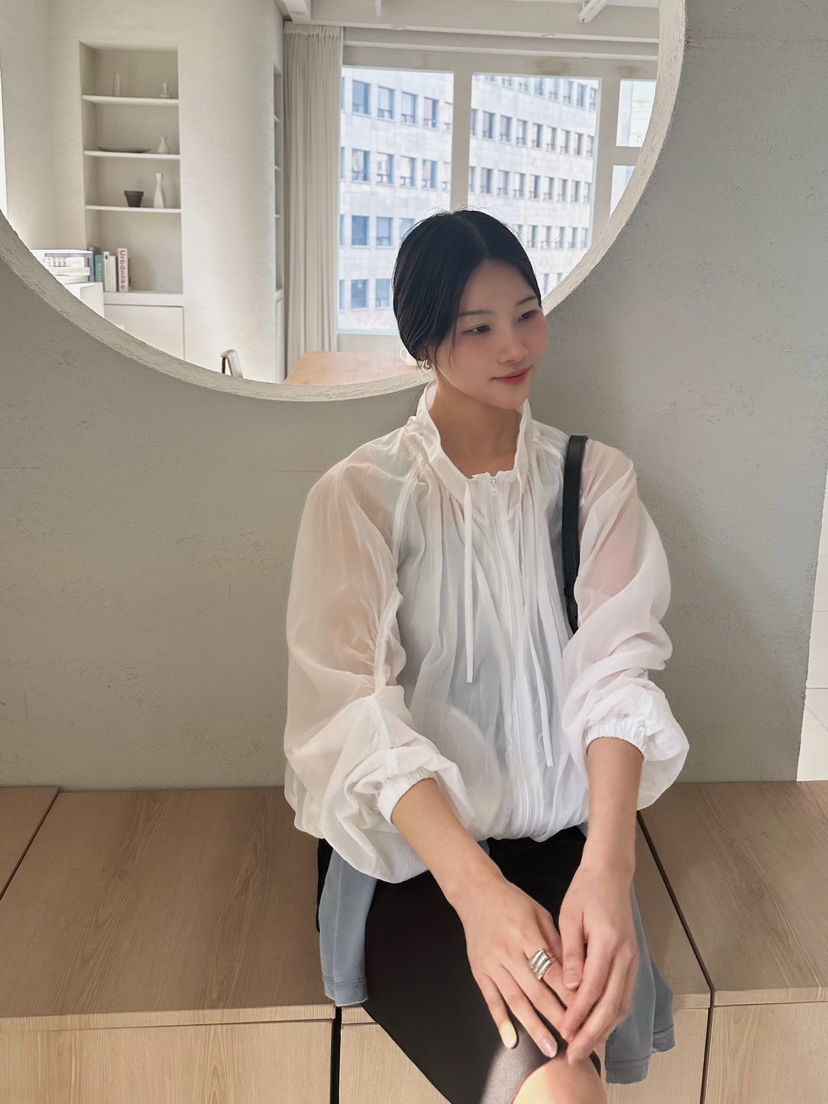 2ND GATE韓國東大門直郵女裝新款人氣26春夏職業夾克褶皺2ND GATE夾克