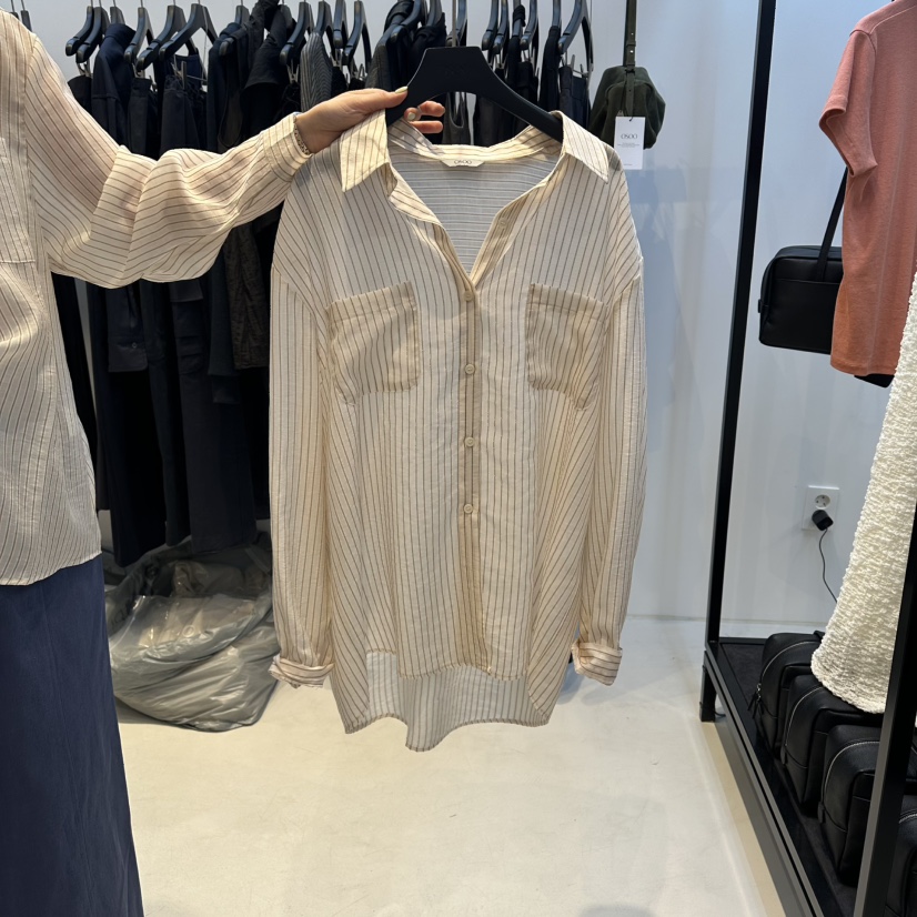 OSOO韓國東大門代購女士新款休閑人氣26春夏熱賣襯衫蕾絲衫OSOO襯衫/蕾絲衫圖色2