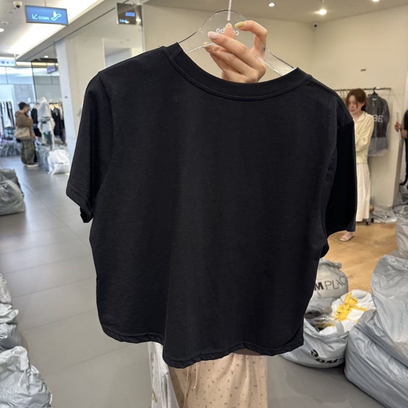 COMBO韓國代購女士新品熱賣人氣職業時尚26春夏推薦休閑T恤COM_BOT恤