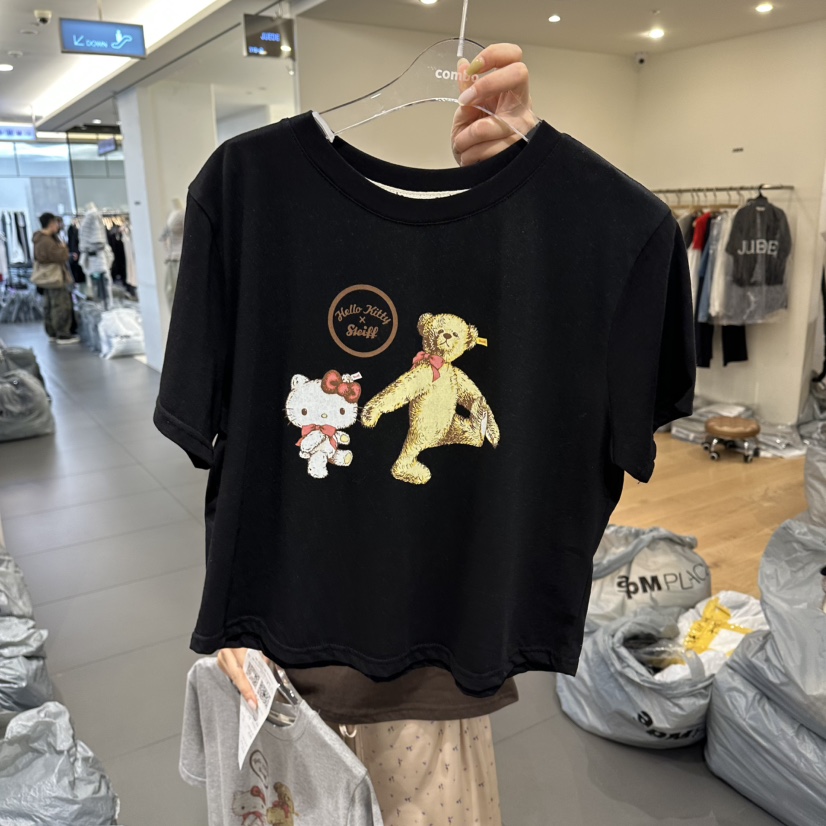 COMBO韓國代購女士新品熱賣人氣職業時尚26春夏推薦休閑T恤COM_BOT恤圖色3