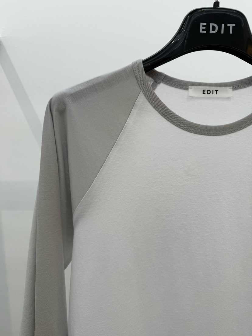 EDIT韓國代購女士新品熱賣時尚休閑人氣職業推薦26春夏長袖T恤EDIT長袖T恤