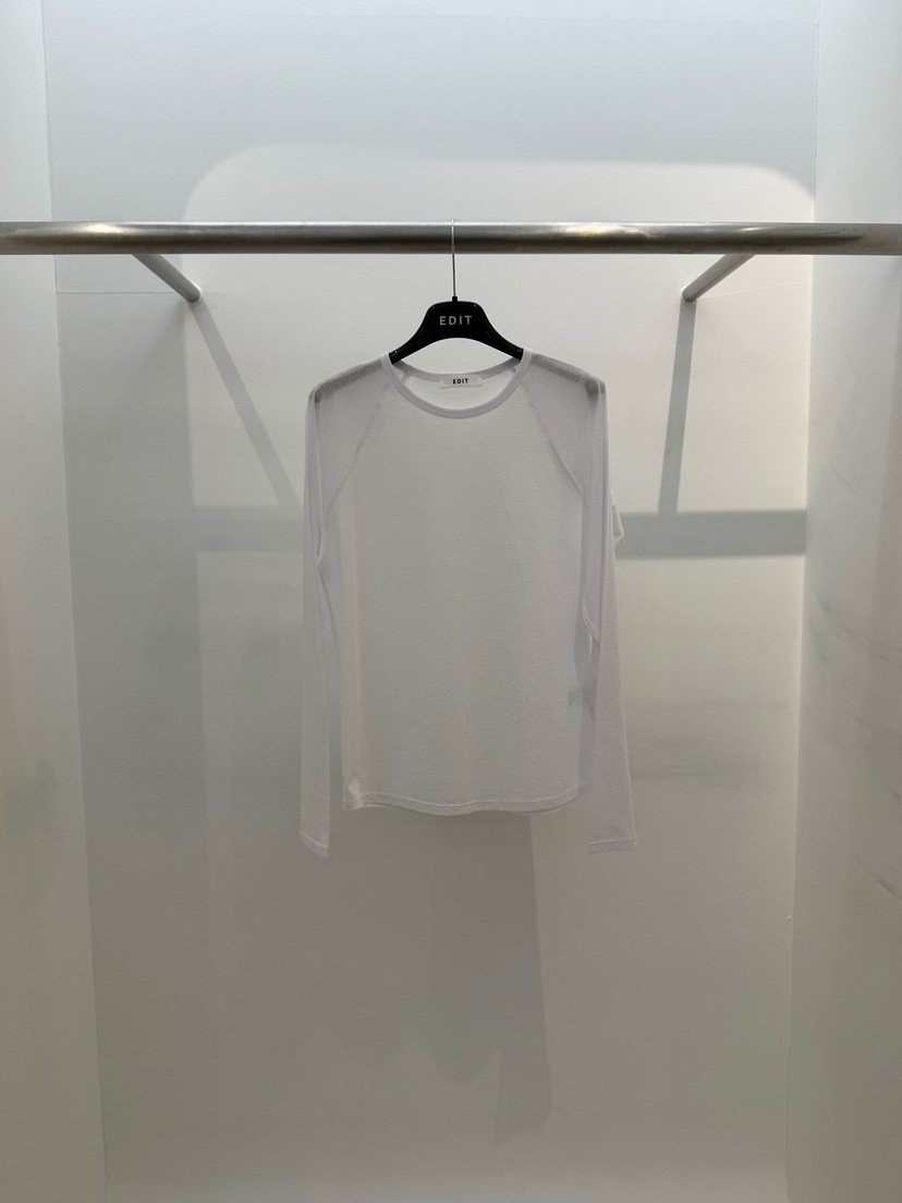 EDIT韓國代購女士新品熱賣時尚休閑人氣職業推薦26春夏長袖T恤EDIT長袖T恤圖色2